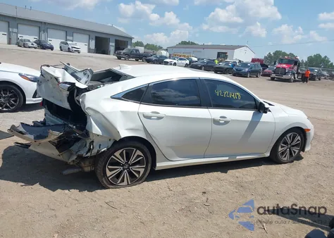 2017 Honda Civic Ex-T from USA, damaged, VIN 2HGFC1F37HH651398